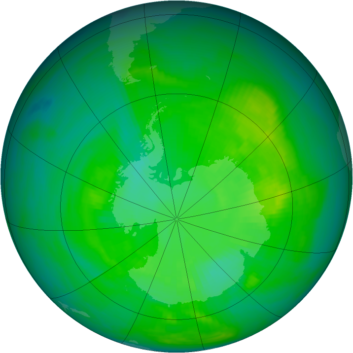 Ozone Map 1981-12-05